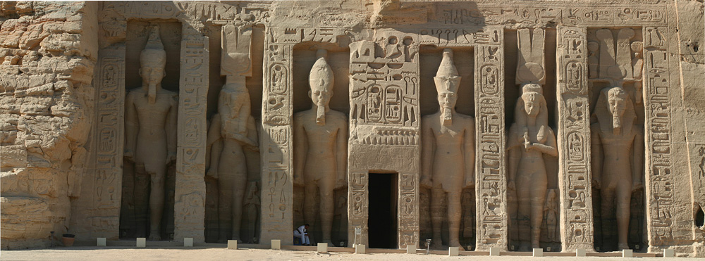 Le temple de Nefertari, Abou  Simbel